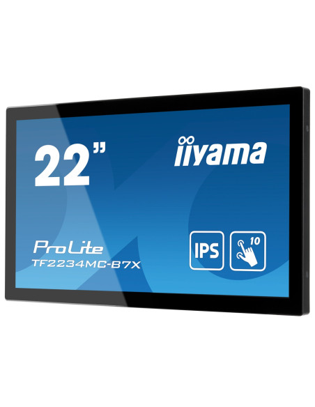 Monitor Iiyama Touch-Display Prolite Tf2234Mc-B7X - 55.9 Cm (22") - 1920 X 1080 Full Hd