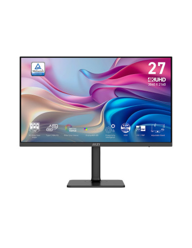 Monitor Msi Modern Md272Uphgde 69Cm (27") Ips Uhd 60Hz 4Ms Pivot