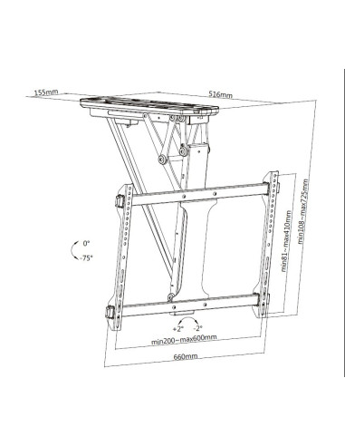 Biurko Equip Model 650610 32' - 65'
