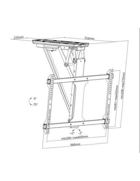 Biurko Equip Model 650610 32' - 65'