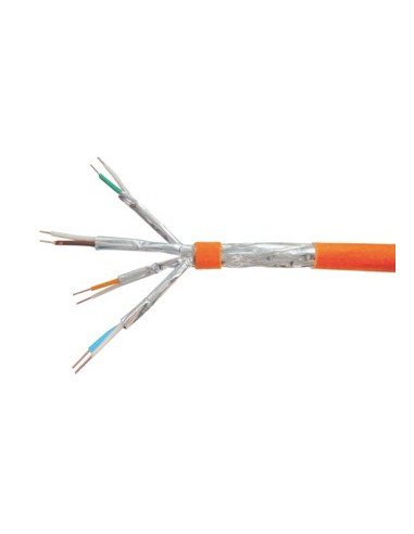 Instalacja Kabel Cat7 S/Ftp 4P23 200.00M Oranżowy Lszh