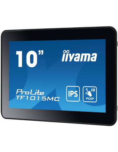 Panel Dotykowy Iiyama Tf1015Mc-B2 A 10Inch Touchpanel 1280X1024 Va 500Cd 10Touch Paints Cs Vga Hdmix1 Dpx1 Ip65 Certificated Bla