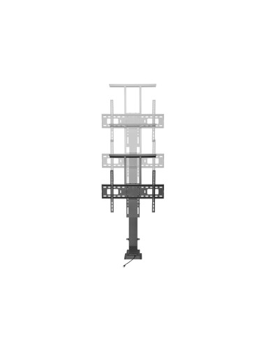 Mocowanie Do Telewizora Lcd (Zmotoryzowane) - Plastik, Aluminium, Stal - Rozmiar Ekranu: 94-165.1 Cm (37"-65")