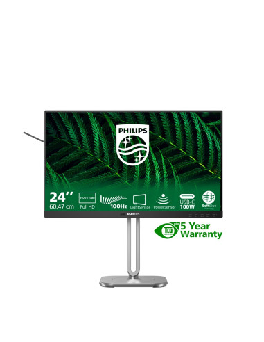 Philips 5000 Series 24B2G5301/00, 60.5 Cm (23.8"), 1920 X 1080 Piksele, Full Hd, Lcd, 4 Ms