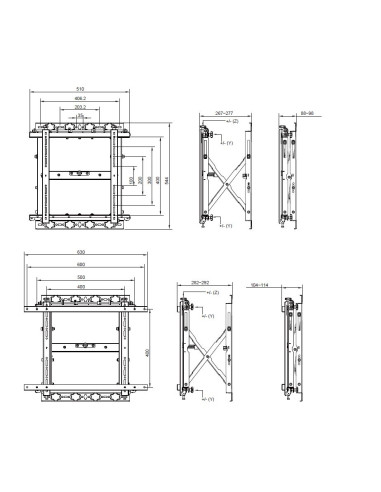 Wyposaż Się W Uchwyt Ścienny 19"-55"/1Tft Popout 1Joint 50Kg Sw Lite Sprzedaż Detaliczna