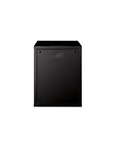 Szafa Sieciowa Wisząca Unique 19" 16U Rack 600X600, Drzwi Szyba, Czarny, Niedzielona, Złożona, 100Kg