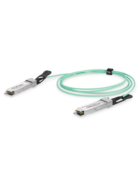 Aktywny Kabel Optyczny Qsfp28 To Qsfp28 Mmf 850Nm 10M