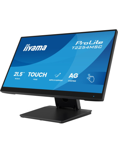 Monitor Iiyama T2254Msc-B2Ag 21,5" Optical Bonded Pcap 10P Touch Anti Glare Mpp2.0 Aktywny Rysik Obsługiwany 1920X1080