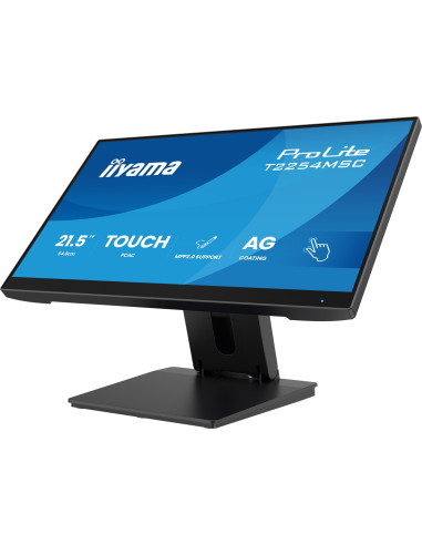 Monitor Iiyama T2254Msc-B2Ag 21,5" Optical Bonded Pcap 10P Touch Anti Glare Mpp2.0 Aktywny Rysik Obsługiwany 1920X1080