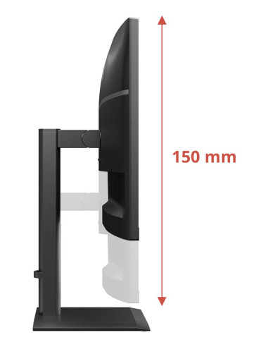 Aoc E4 U27E4Cv Monitor Komputerowy 68,6 Cm (27") 3840 X 2160 Px 4K Ultra Hd Led Czarny