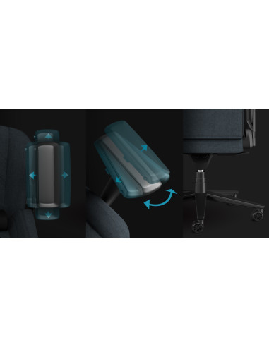 Fotel Do Gry Genesis Nfg-2245 Obite Siedzisko