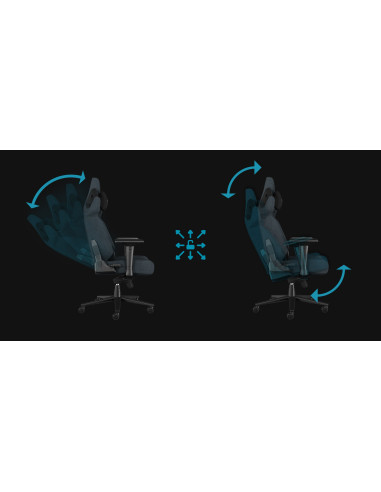 Fotel Do Gry Genesis Nfg-2245 Obite Siedzisko