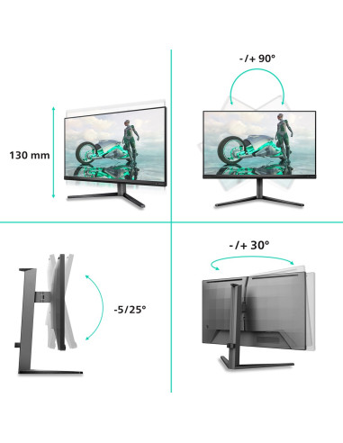 Monitor Philips 68,5Cm (27,0") 27M2N3800A 16:09 2Xhdmi+Dp+Usb