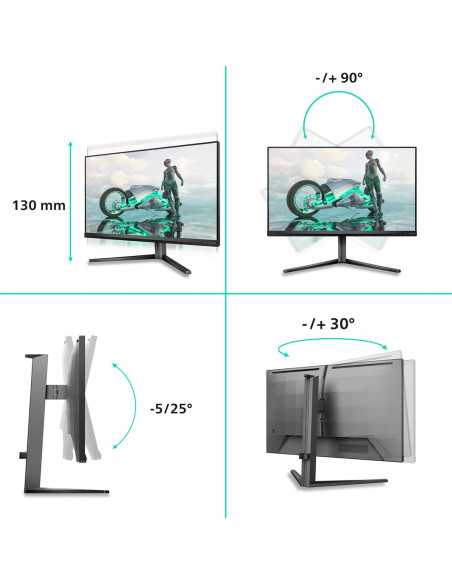 Monitor Philips 68,5Cm (27,0") 27M2N3800A 16:09 2Xhdmi+Dp+Usb