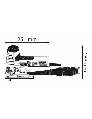 Bosch 0 601 517 000 Wyrzynarka Elektryczna 2,2 Kg