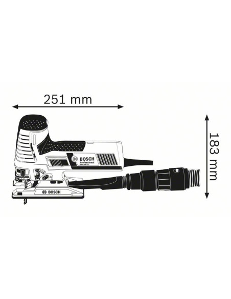 Bosch 0 601 517 000 Wyrzynarka Elektryczna 2,2 Kg