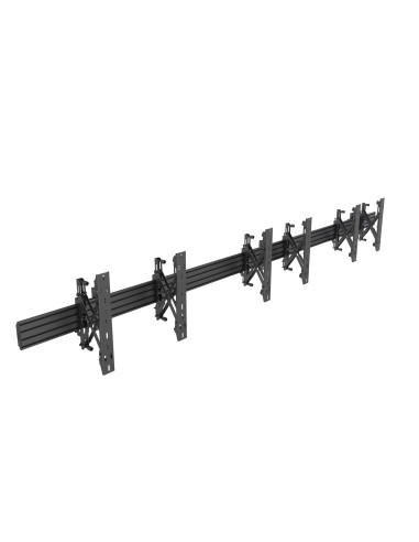 Uchwyt Ścienny Equip 32"-65"/30Kg 1Tft 1Gelenk Push-In-Pop Czarny