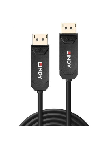 Hybrydowy Kabel Światłowodowy Lindy 50 M Displayport 2.0 Uhbr10