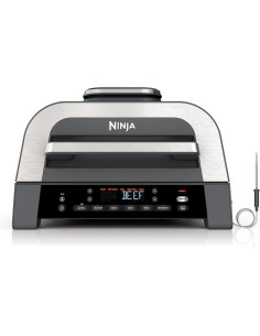 Ninja | Grill I Frytownica Powietrzna 6 W 1 Max | Dg551Eu | 3,8 L | Liczba Programów 6 | Srebrny