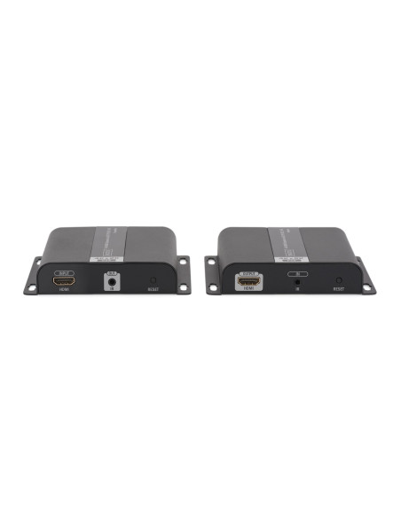 Extender Hdmi Ip/Cat.5/6/7 120M 4K 30Hz Uhd Poehdcp 1.4 Ir Audio (Zestaw)