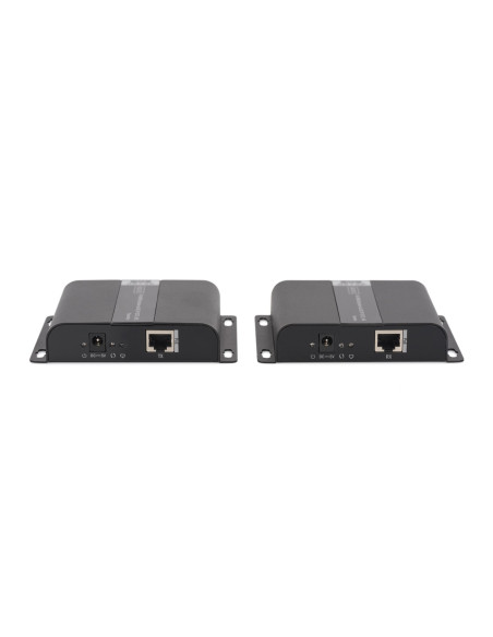 Extender Hdmi Ip/Cat.5/6/7 120M 4K 30Hz Uhd Poehdcp 1.4 Ir Audio (Zestaw)