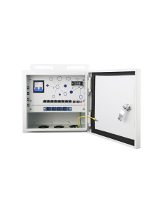 Zewnętrzny Switch Poe Extralink Atlas  8X Rj45 1000Mb/S Poe, 2X Sfp, 120W, Aktywne Chłodzenie 2