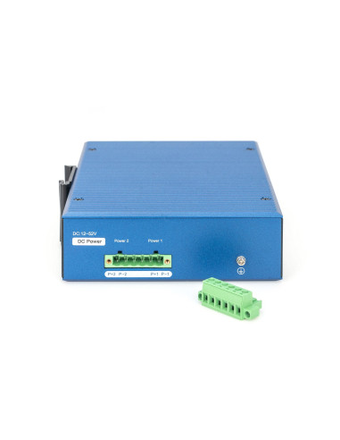 Przemysłowy Switch 16X 1000Base-Tx Din Rozszerzony Zakres Temperatur