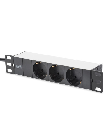 Zestaw Sieciowy 10 Cali: Szafa Wisząca 9U, Półka, Listwa Zasilająca, 8-Port Switch, Panel Kat.6, Czarny