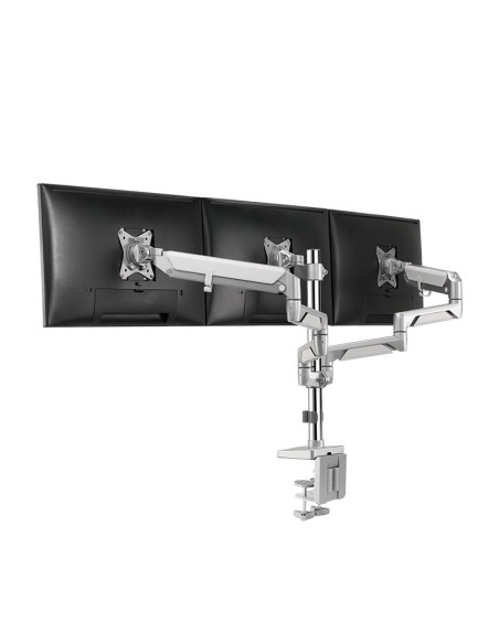 Uchwyt Stołowy Logilink Bp0090 17''-32'' 21Kg 3 Monitore Silver