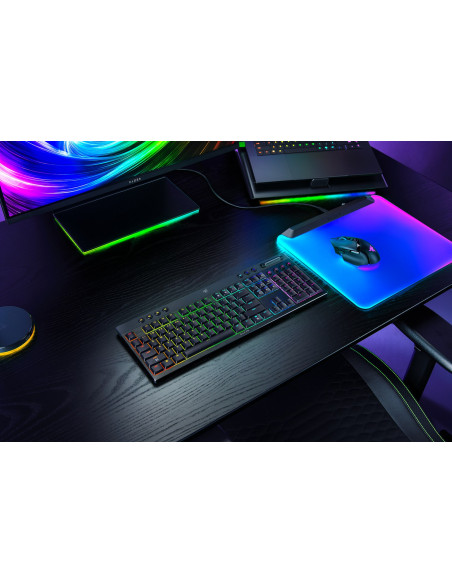 Klawiatura Razer Blackwidow V4 Low-Profile Hyperspeed (Zielony Przełącznik) - Układ Amerykański