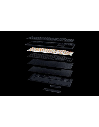 Klawiatura Razer Blackwidow V4 Low-Profile Hyperspeed (Zielony Przełącznik) - Układ Amerykański