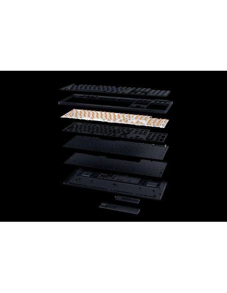 Klawiatura Razer Blackwidow V4 Low-Profile Hyperspeed (Zielony Przełącznik) - Układ Amerykański