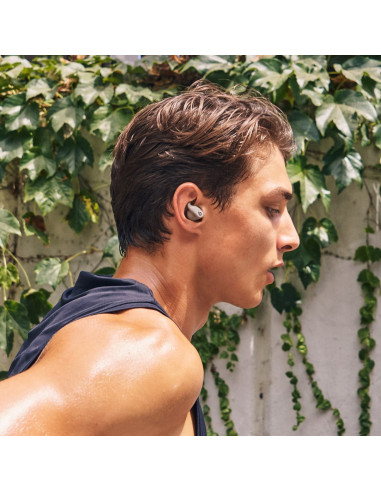 Słuchawki Apple Powerbeats Fit - Wireless Noise-Cancelling Workout Earbuds - Gravel Grey (Me2K4Zm/A)