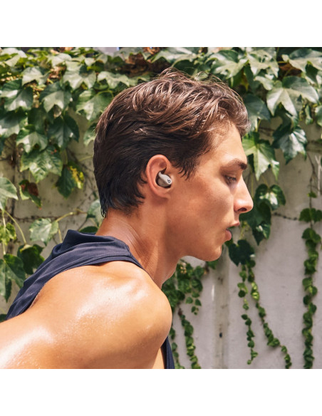 Słuchawki Apple Powerbeats Fit - Wireless Noise-Cancelling Workout Earbuds - Gravel Grey (Me2K4Zm/A)