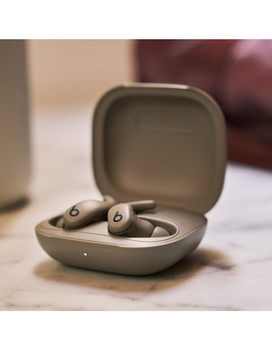 Słuchawki Apple Powerbeats Fit - Wireless Noise-Cancelling Workout Earbuds - Gravel Grey (Me2K4Zm/A)