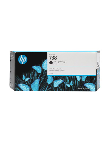 Hp Wkład Z Atramentem Czarnym Designjet 738 300 Ml