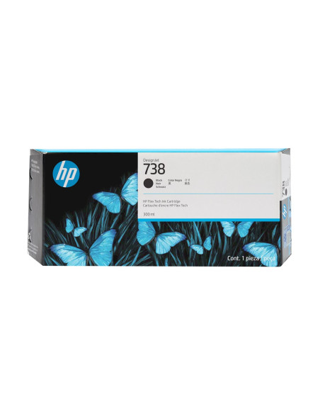 Hp Wkład Z Atramentem Czarnym Designjet 738 300 Ml
