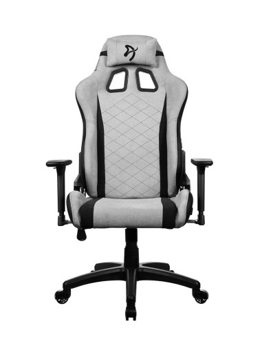 Arozzi Soft Fabric | Gaming Chair | Avanti Softfabric | Light Pilkas Fotel Do Gry Na Konsoli Tapicerowane Siedzisko