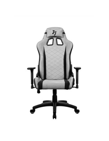 Arozzi Soft Fabric | Gaming Chair | Avanti Softfabric | Light Pilkas Fotel Do Gry Na Konsoli Tapicerowane Siedzisko