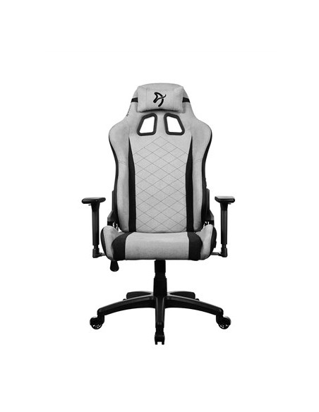 Arozzi Soft Fabric | Gaming Chair | Avanti Softfabric | Light Pilkas Fotel Do Gry Na Konsoli Tapicerowane Siedzisko