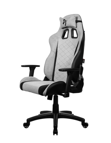 Arozzi Soft Fabric | Gaming Chair | Avanti Softfabric | Light Pilkas Fotel Do Gry Na Konsoli Tapicerowane Siedzisko