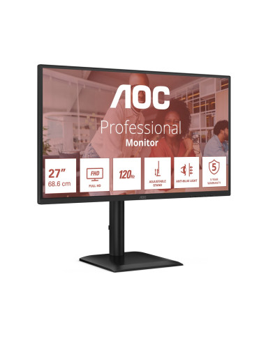 Monitor Aoc 68,6Cm (27") 27E4U 16:09 Vga+Hdmi+Dp+Usb Ips