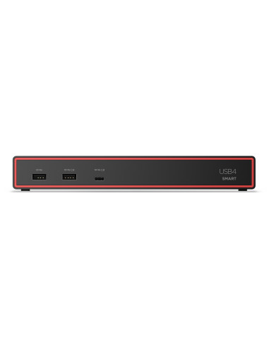 Stacja Dokująca Lenovo — Inteligentna Stacja Dokująca Thinkpad Usb4 O Mocy 100 W 5500