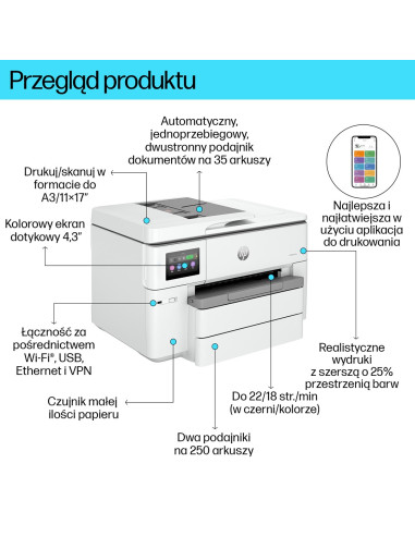 Urządzenie Wielofunkcyjne Hp Officejet Pro 9730E