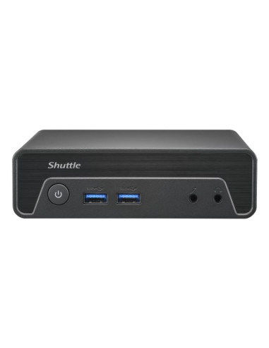Shuttle Nano Pc Ne10N, Intel N 100, 1X Hdmi, 1X Dp, 6X Usb, 1X Lan, Bez Wentylatora, Ciągła Praca 24/7, W Tym Vesa, Komputer Pc 