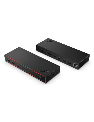 Lenovo Thinkpad Usb4 Dock 5000 Przewodowa Thunderbolt 4 Czarny