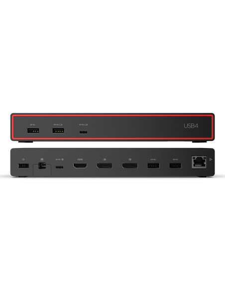 Lenovo Thinkpad Usb4 Dock 5000 Przewodowa Thunderbolt 4 Czarny