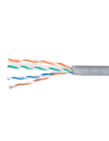 Kabel Instalacyjny Kategoria 6 U/Utp 4P23 100.00M Szary Lszh