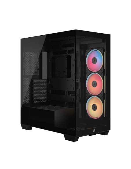 Obudowa Komputerowa Corsair 3500X Lx-R Rgb Icue Link Typu Mid-Tower Ze Szkła Hartowanego