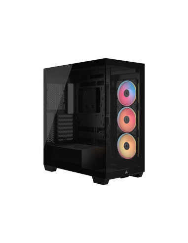 Obudowa Komputerowa Corsair 3500X Lx-R Rgb Icue Link Typu Mid-Tower Ze Szkła Hartowanego